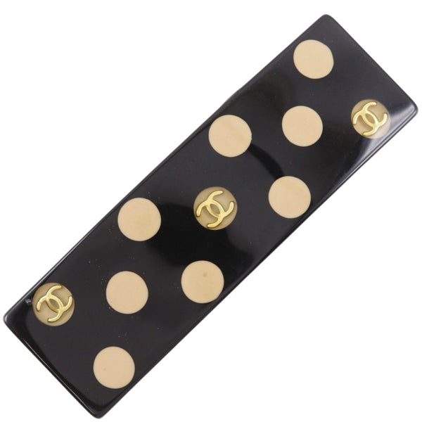 Chanel Coco Mark Dot Barrette