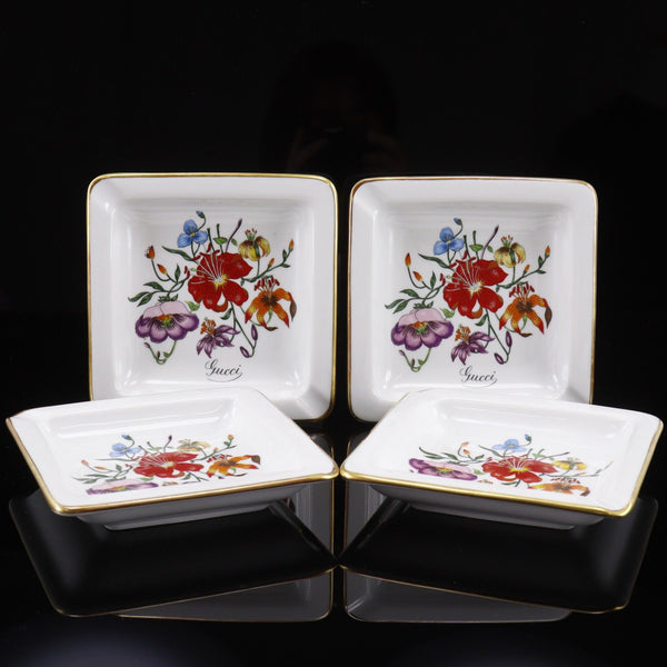 Gucci Ceramic Ashtray Set
