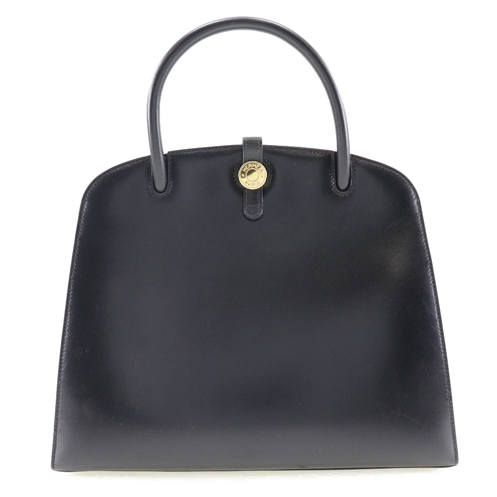 Hermes Dalvy MM Handbag Box Calf Black