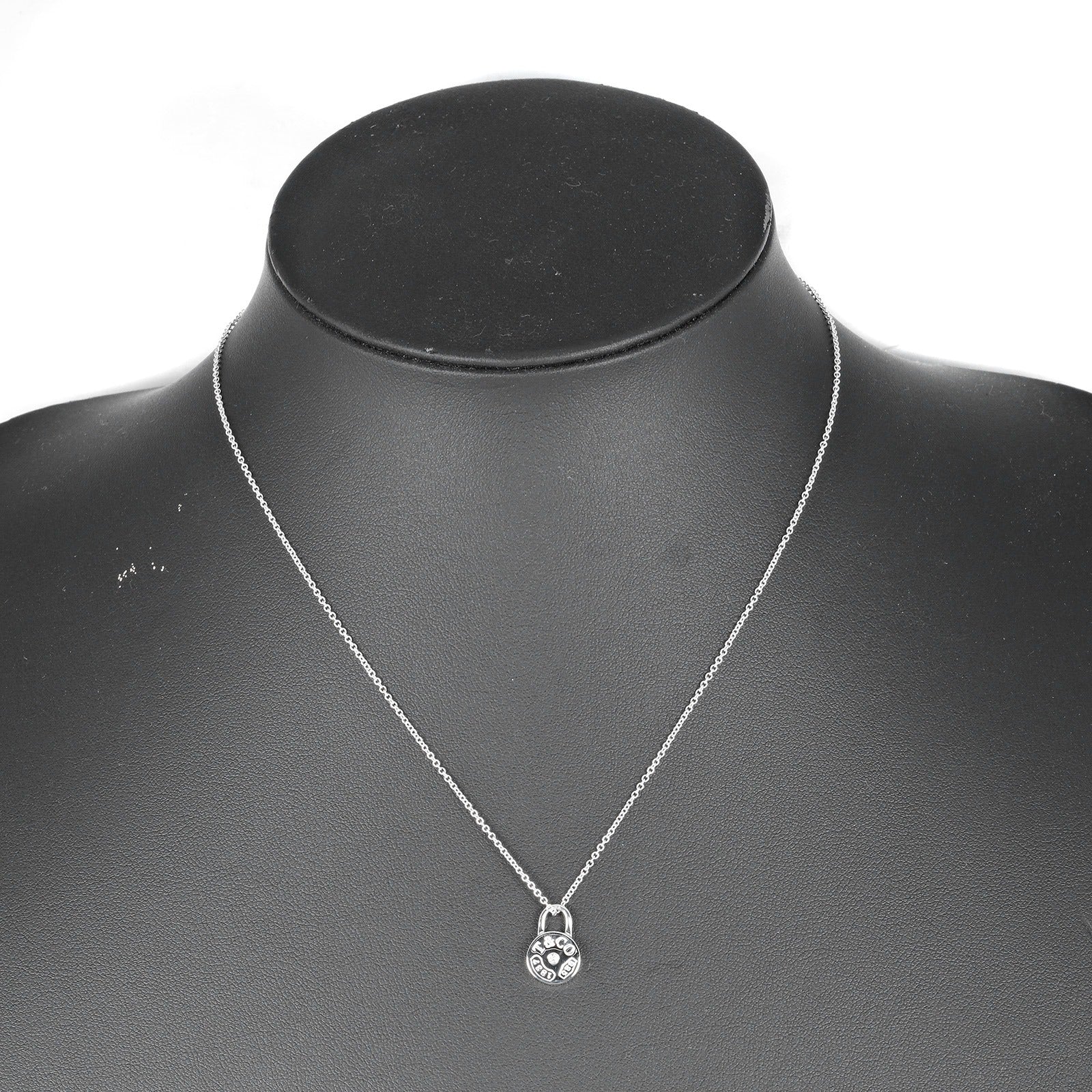 Tiffany & Co Silver 925 Diamond Necklace