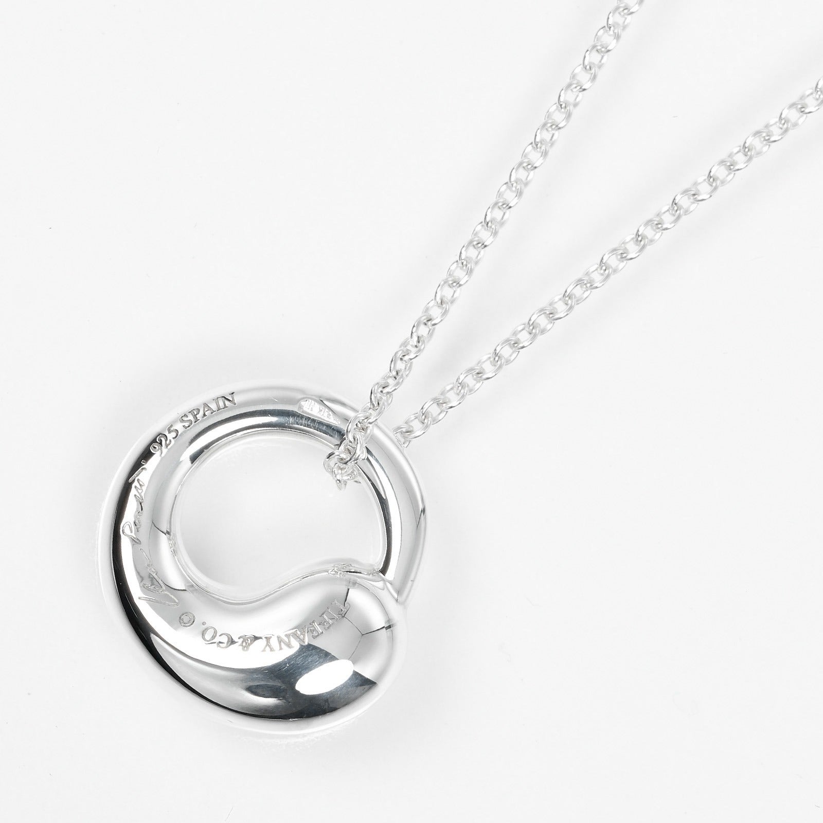 Tiffany & Co Eternal Circle Silver Necklace