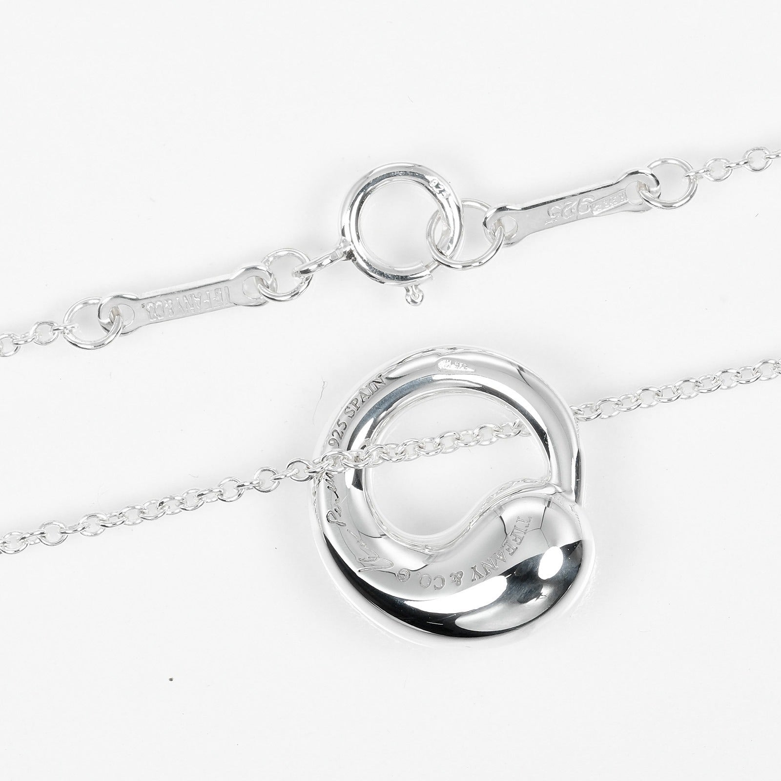 Tiffany & Co Eternal Circle Silver Necklace