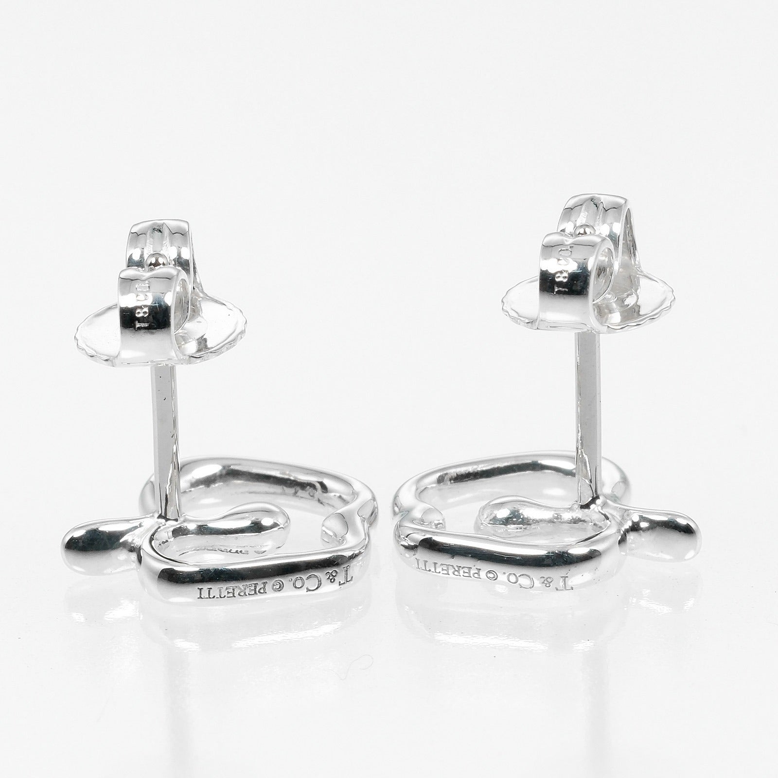 Tiffany & Co Silver 925 Apple Earrings