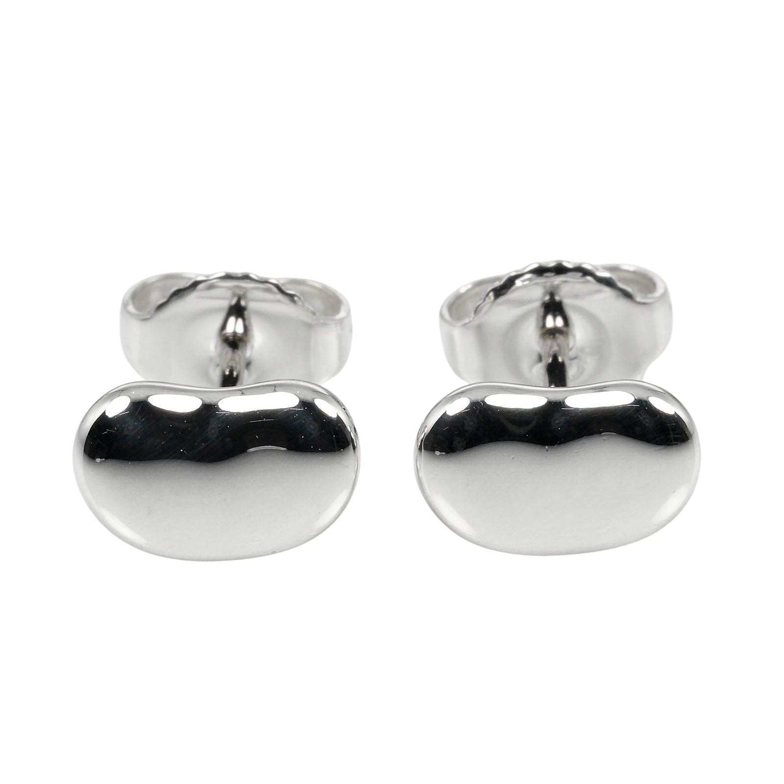 Tiffany & Co Silver 925 Bean Earrings