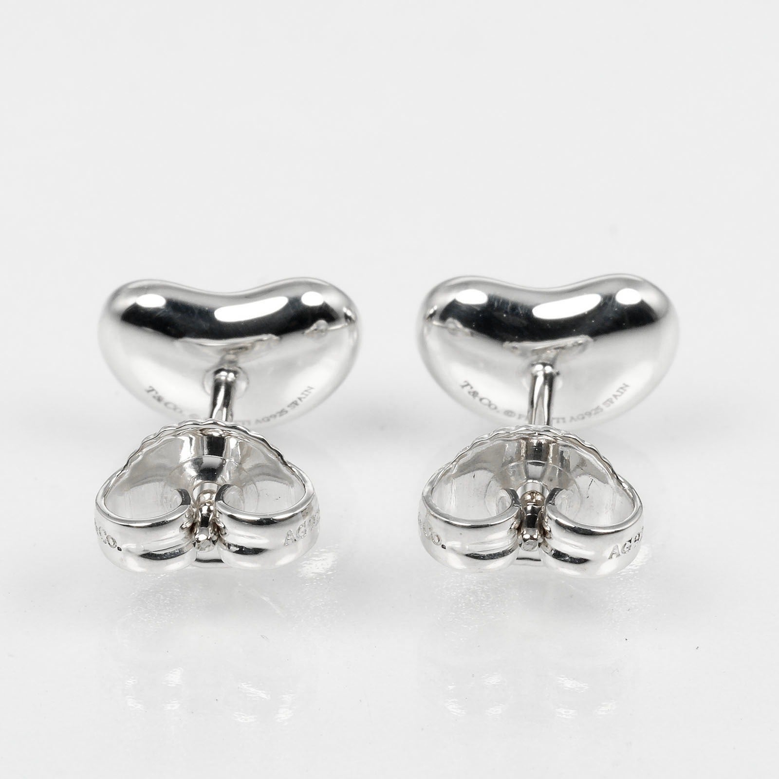 Tiffany & Co Silver 925 Bean Earrings