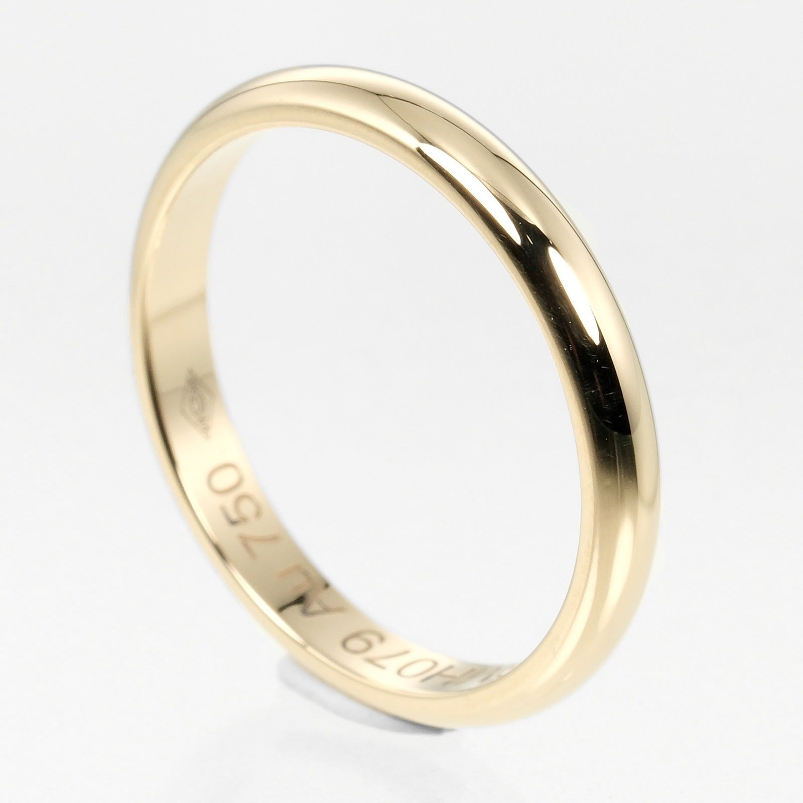 Cartier 1895 Wedding Ring K18 Yellow Gold