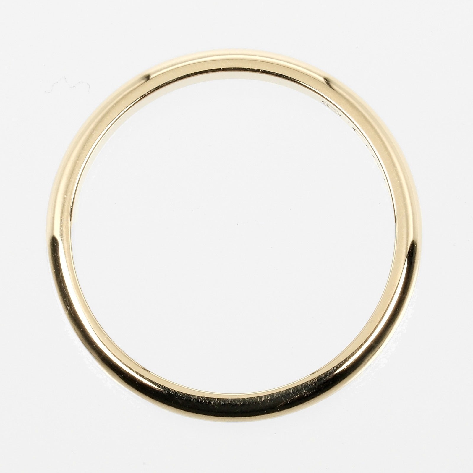 Cartier 1895 Wedding Ring K18 Yellow Gold