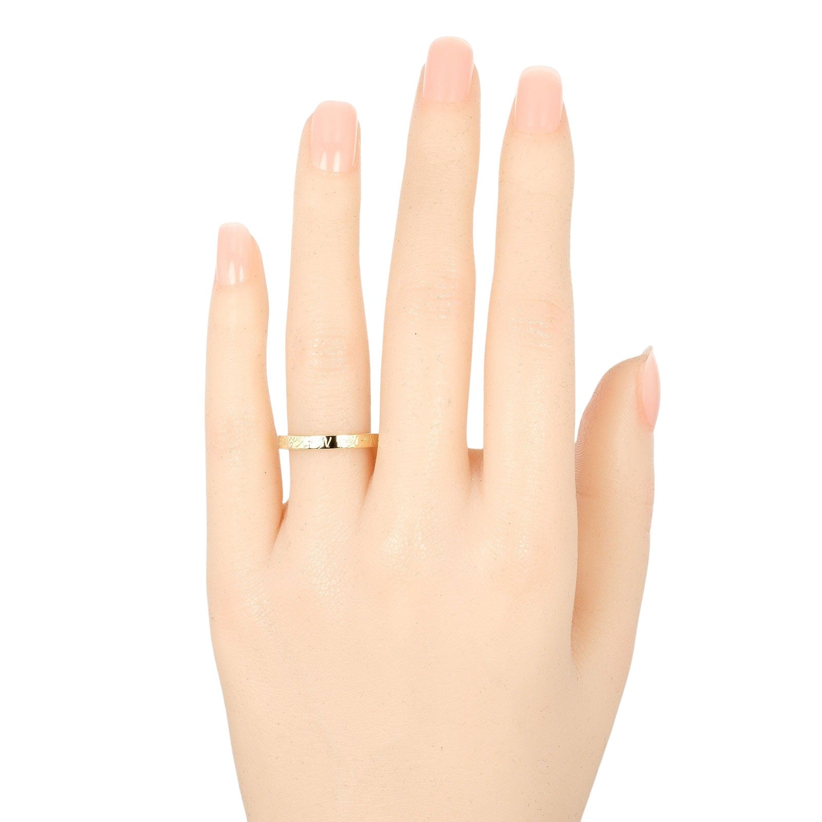 Tiffany & Co Notes Ring K18 Yellow Gold