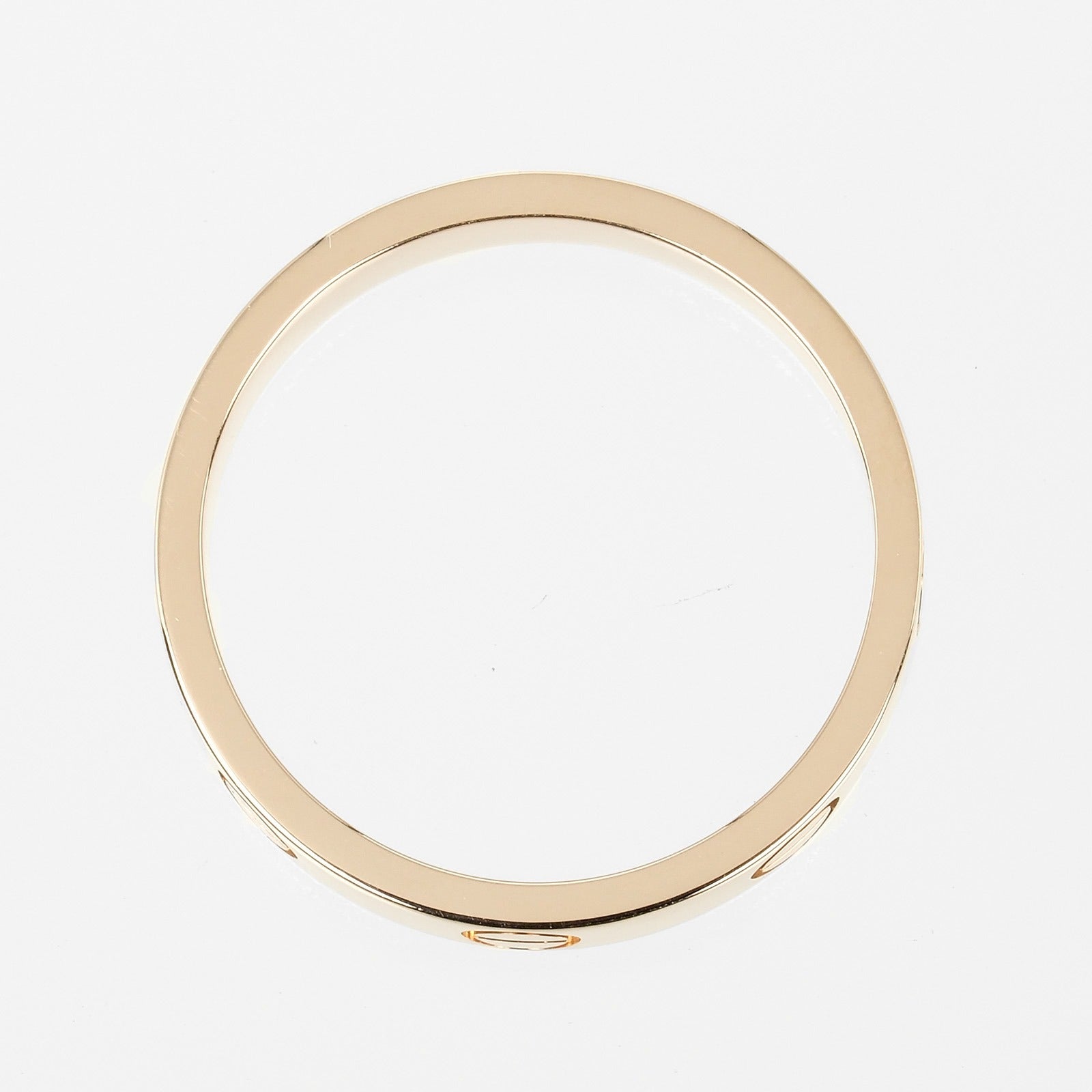 Cartier Mini Love Wedding Ring K18 Pink Gold