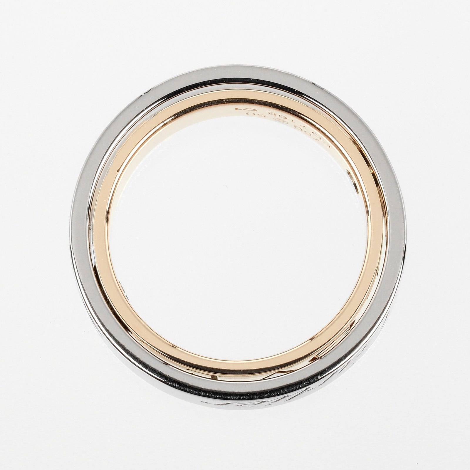 Cartier Secret Love Ring K18 White/Pink Gold