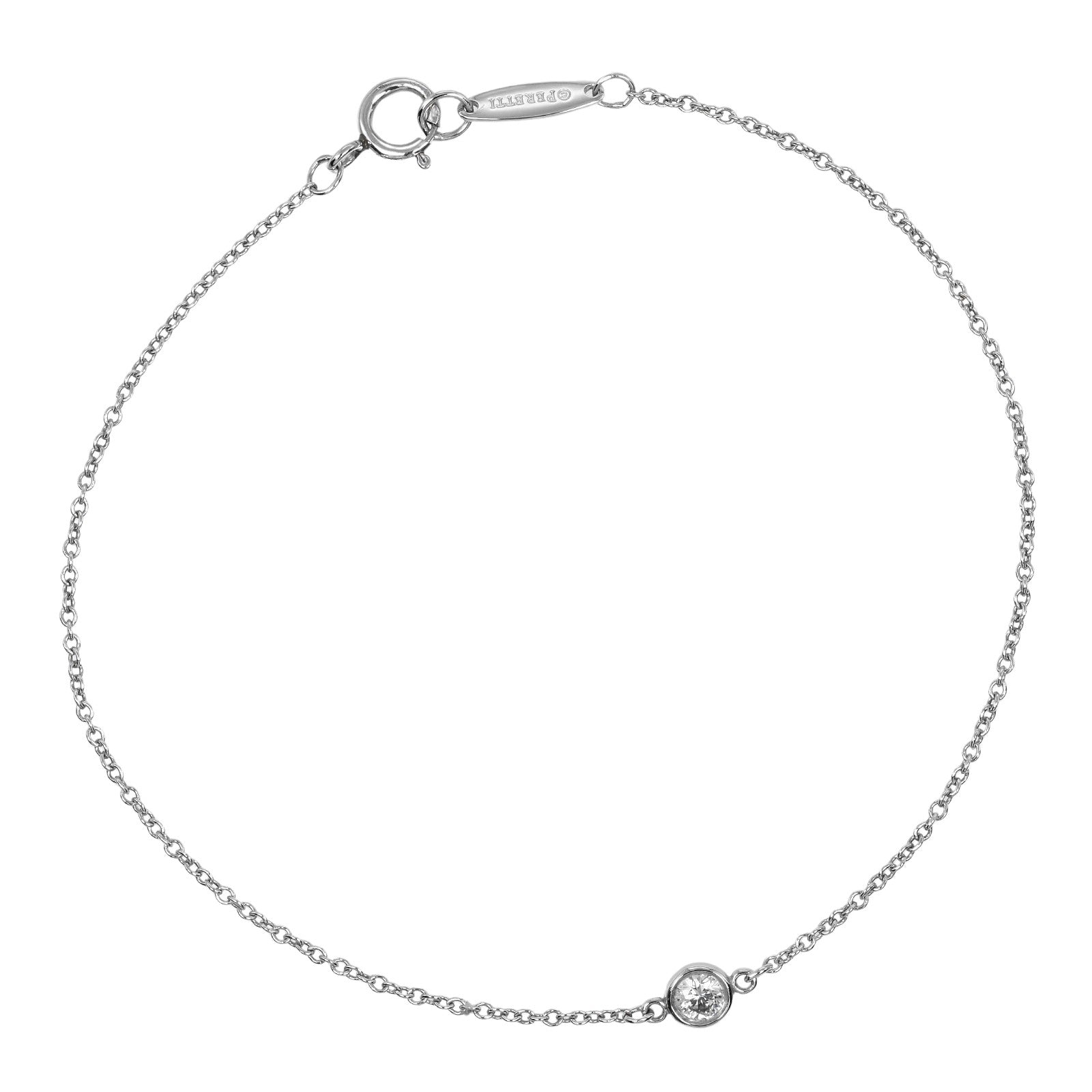 Tiffany & Co Platinum Diamond Bracelet