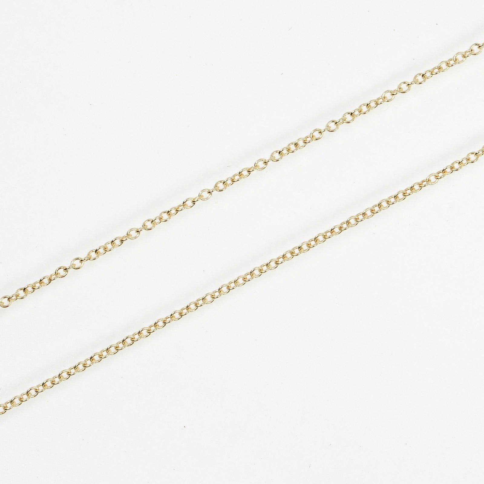 Tiffany & Co Bean Necklace K18 Yellow Gold