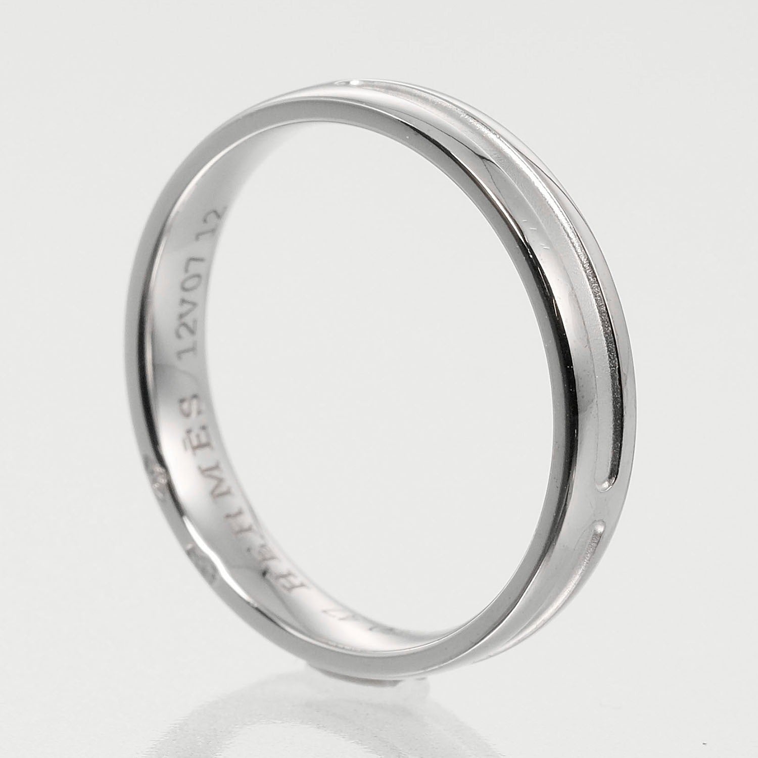 Hermes K18 White Gold Ring