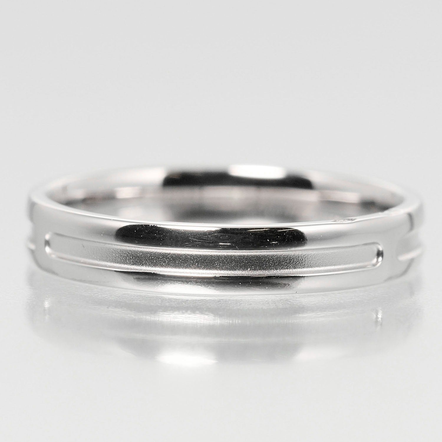 Hermes K18 White Gold Ring