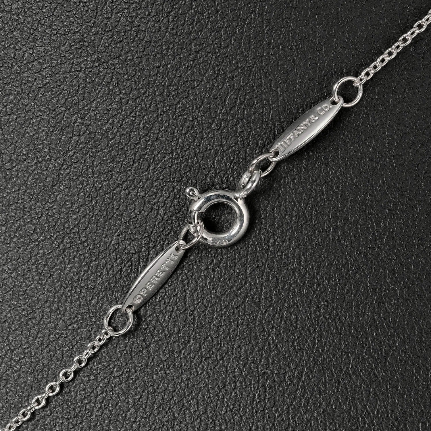 Tiffany & Co Silver 925 Diamond Necklace