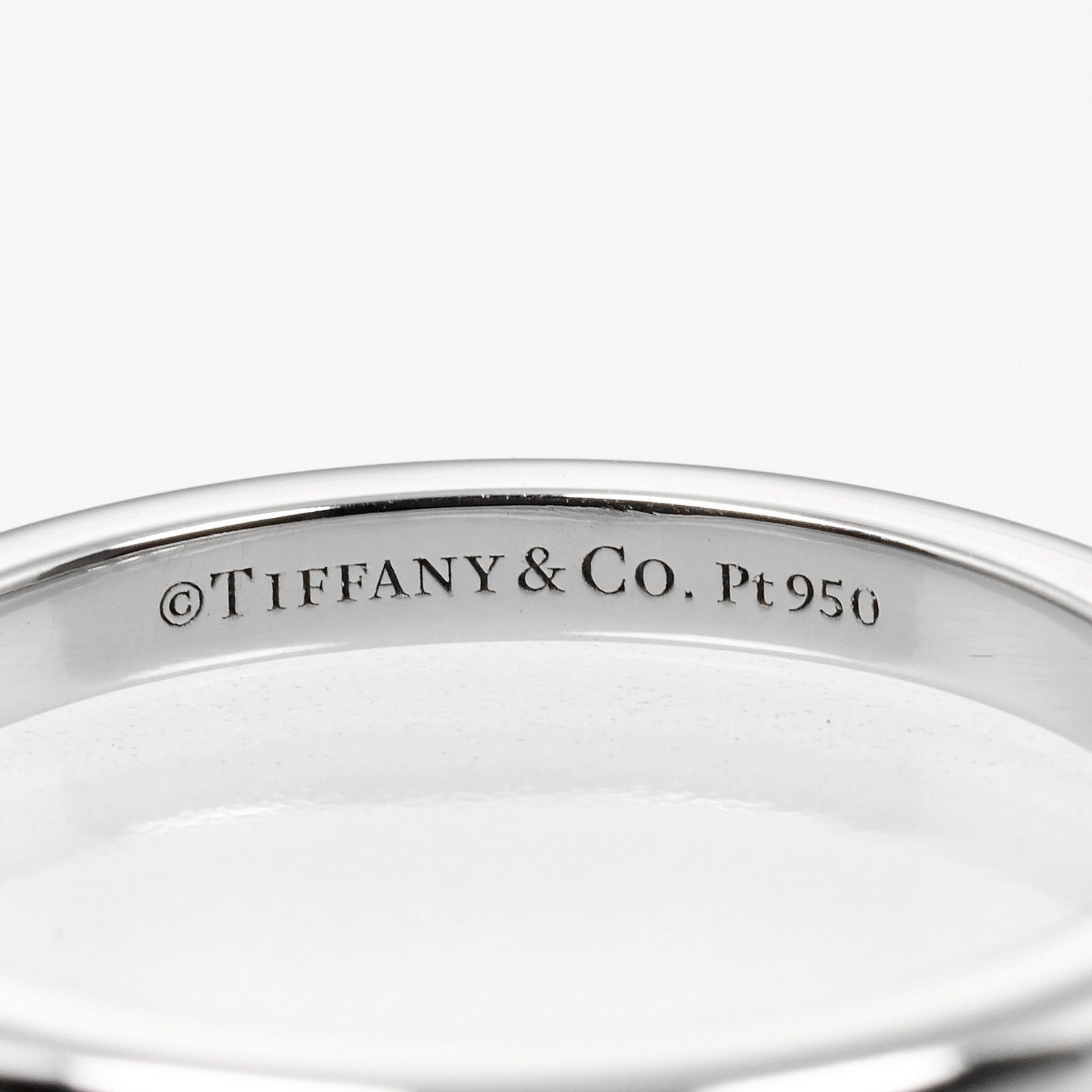 Tiffany & Co Platinum 3P Diamond Ring