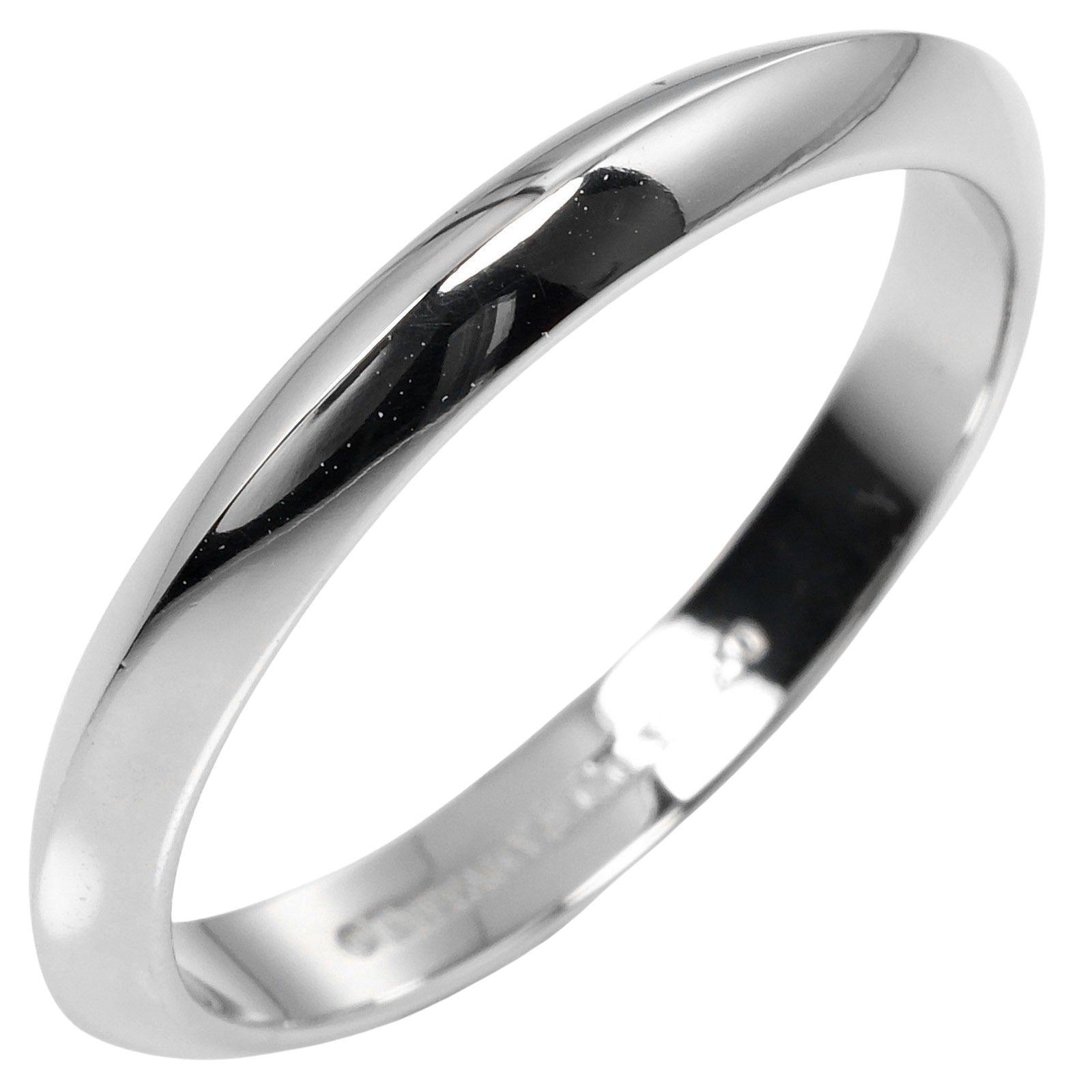 Tiffany & Co Knife Edge Ring Pt950 Platinum