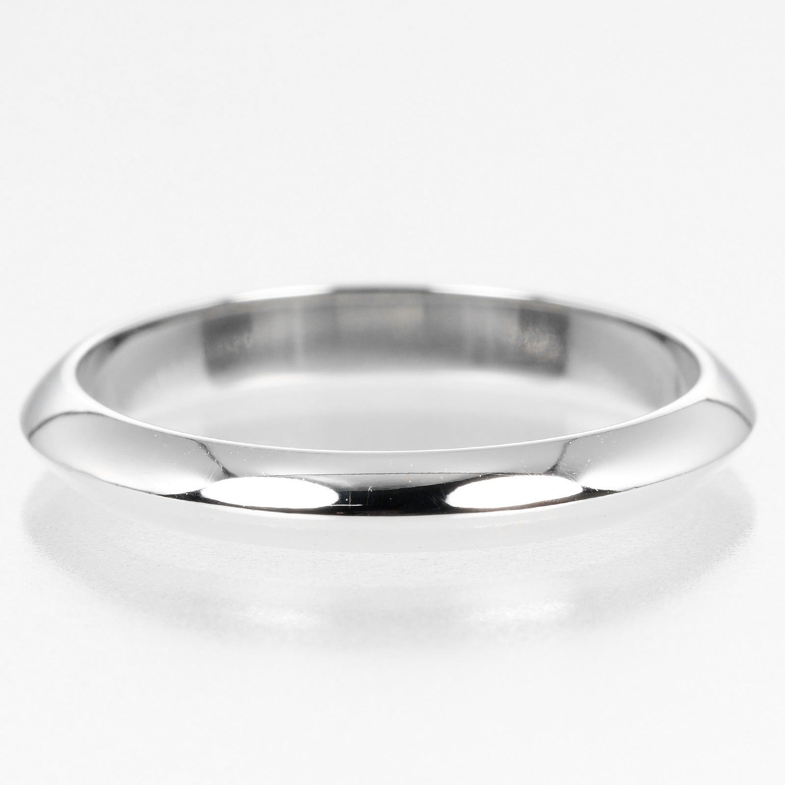 Tiffany & Co Knife Edge Ring Pt950 Platinum