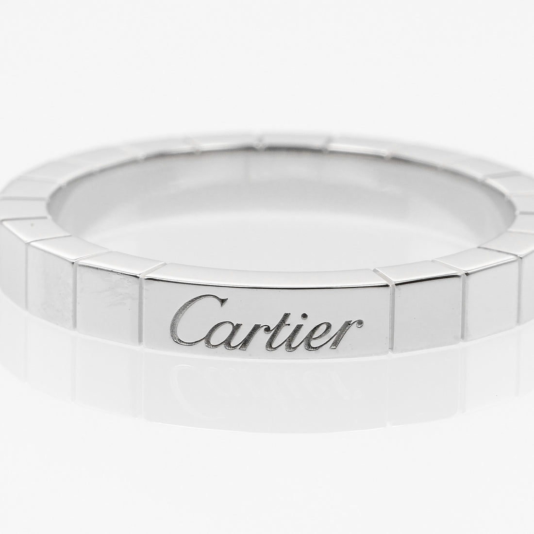 Cartier Cartier White Gold Ring K18WG 18.5 Metal Ring in Great Condition