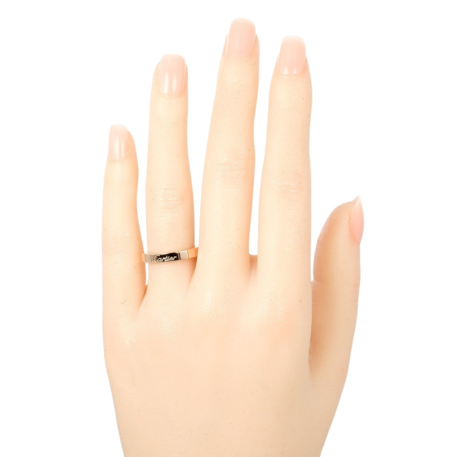 Cartier Pink Gold Ring Size 8