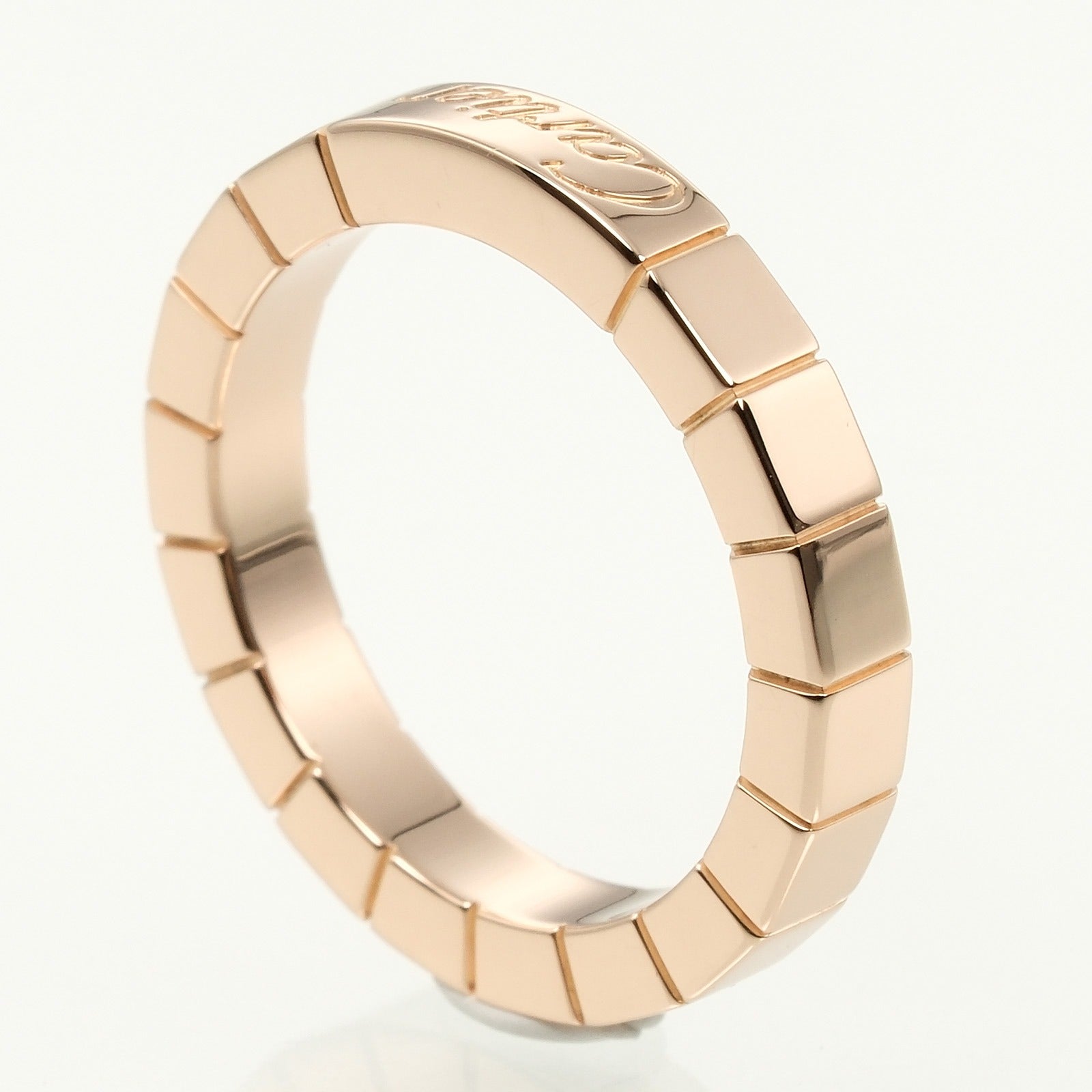 Cartier Pink Gold Ring Size 8