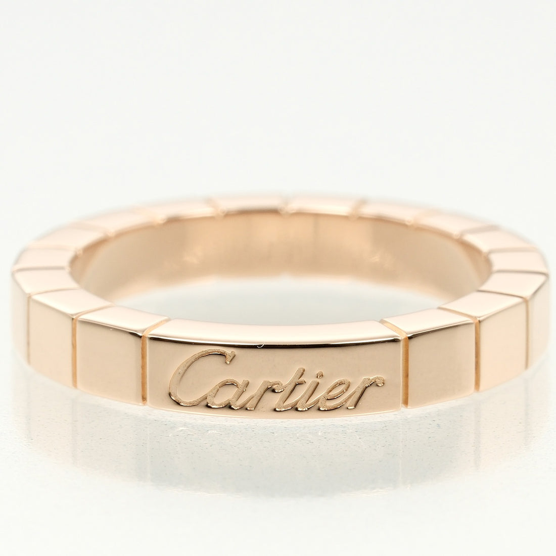 Cartier Cartier K18 Pink Gold Ring Size 8 Metal Ring in Great Condition