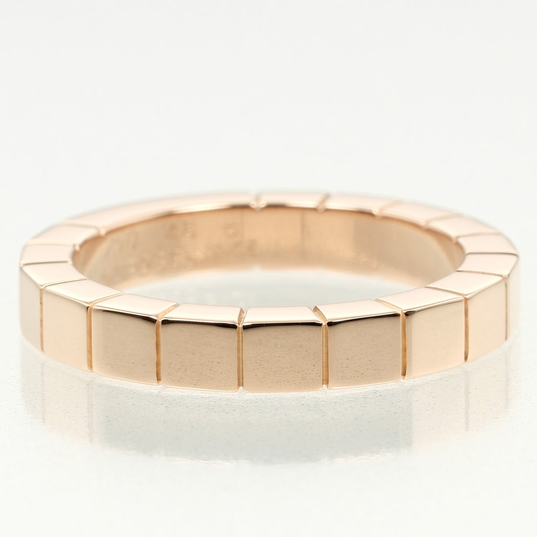 Cartier Cartier K18 Pink Gold Ring Size 8 Metal Ring in Great Condition