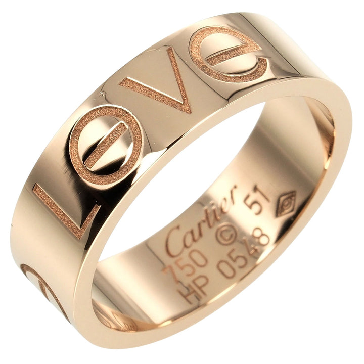 Cartier Cartier Love Ring K18 Pink Gold 11 Metal Ring HP05** in Great Condition