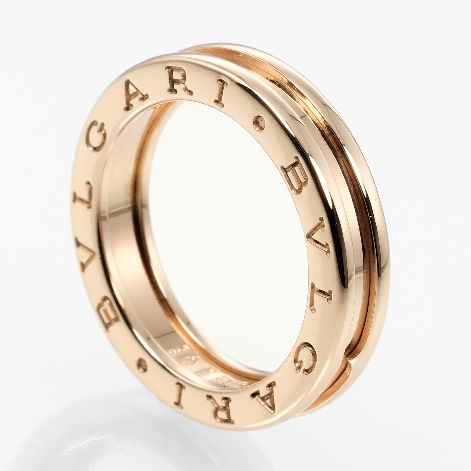 Bvlgari B-Zero1 XS 1 Band Ring K18 Pink Gold