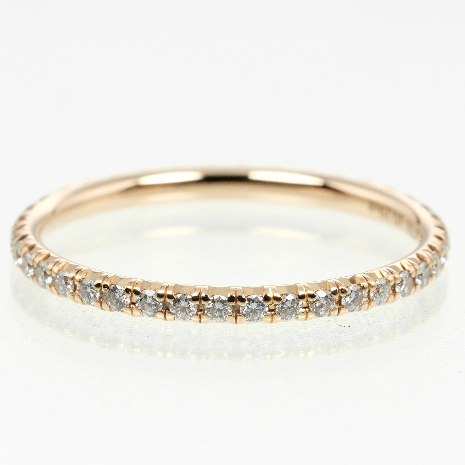 Tiffany & Co Soleste Full Eternity Ring K18 Pink Gold Diamond