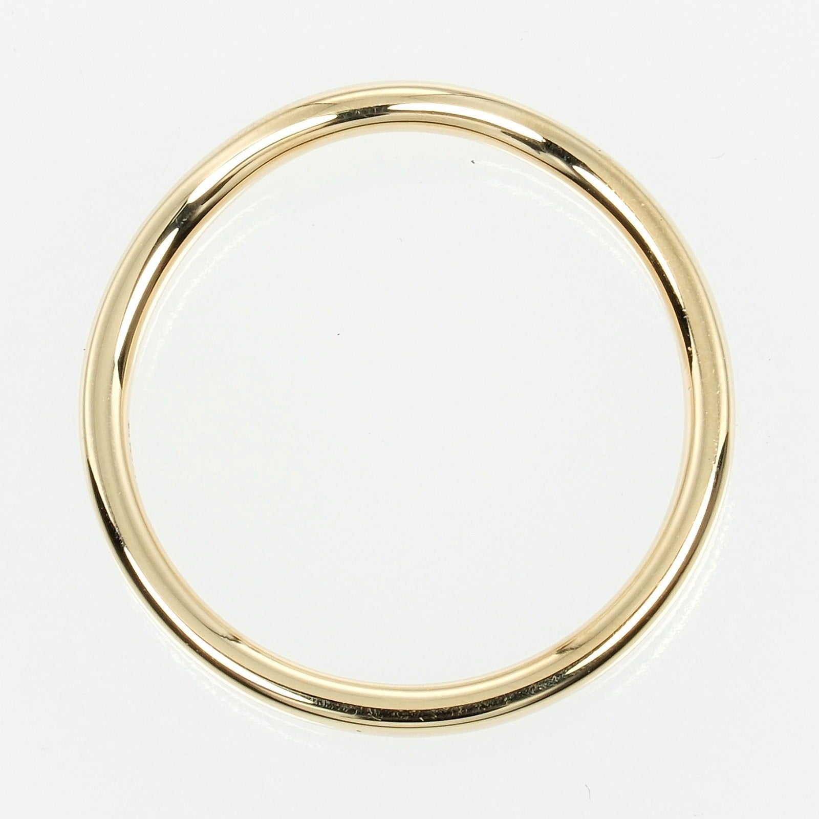 Tiffany & Co K18 Yellow Gold Curved Band Ring