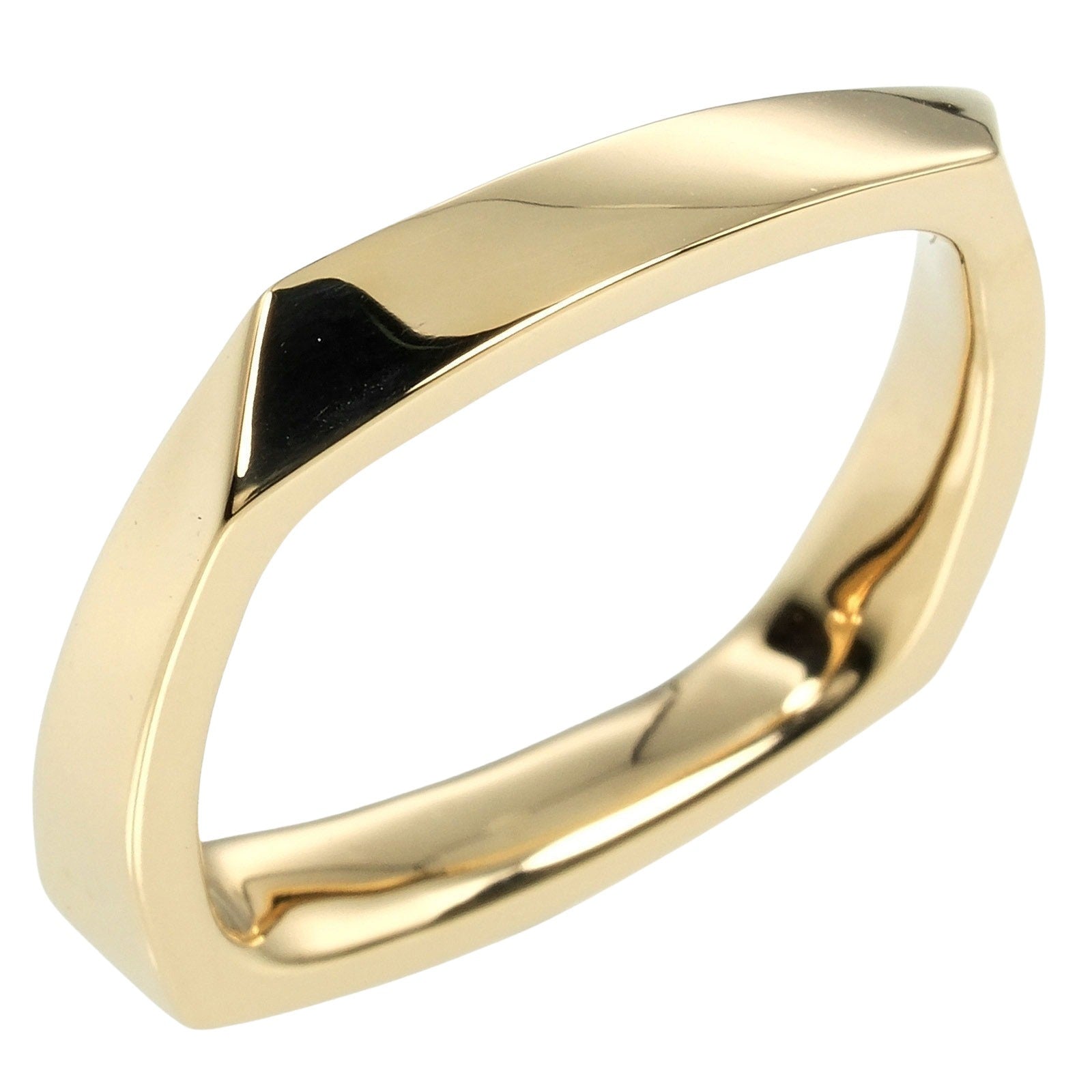 Tiffany & Co Torque Narrow Ring K18 Yellow Gold