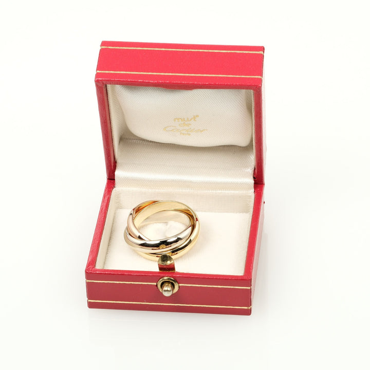 Cartier Cartier Trinity LM Ring K18 Gold Metal Ring in Great Condition