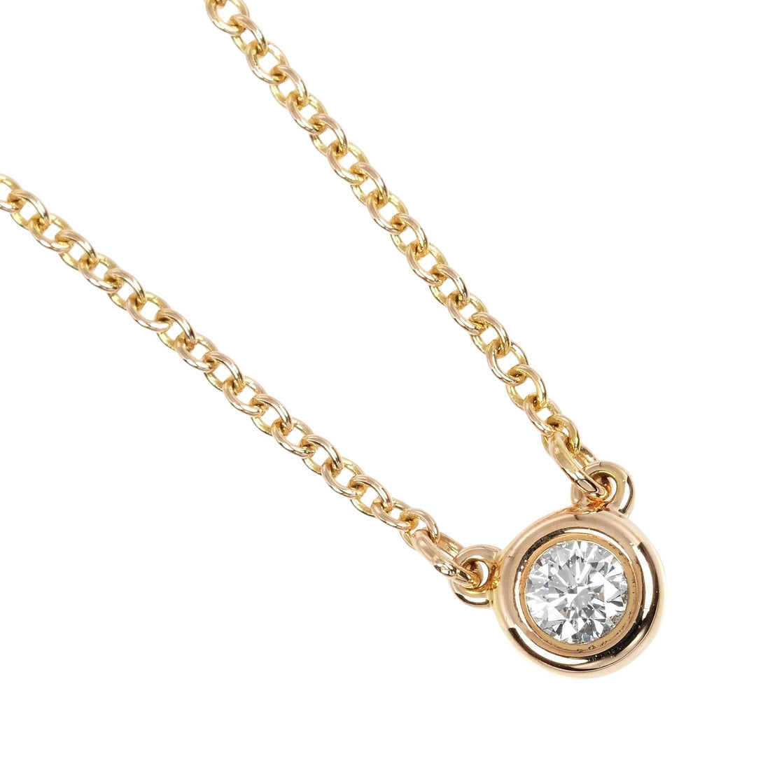 Tiffany & Co K18 Pink Gold Necklace