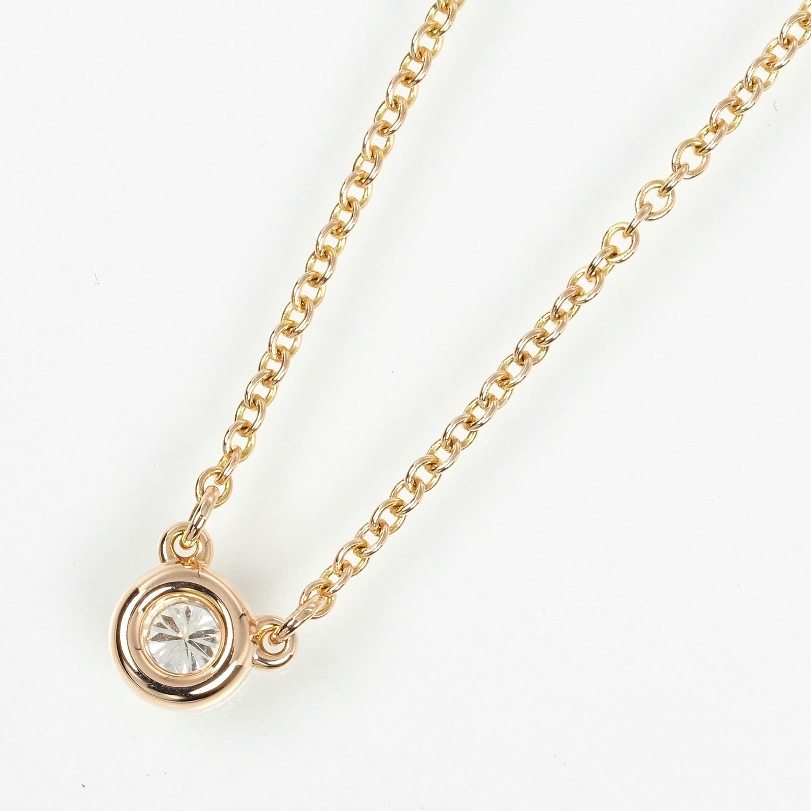 Tiffany & Co K18 Pink Gold Necklace