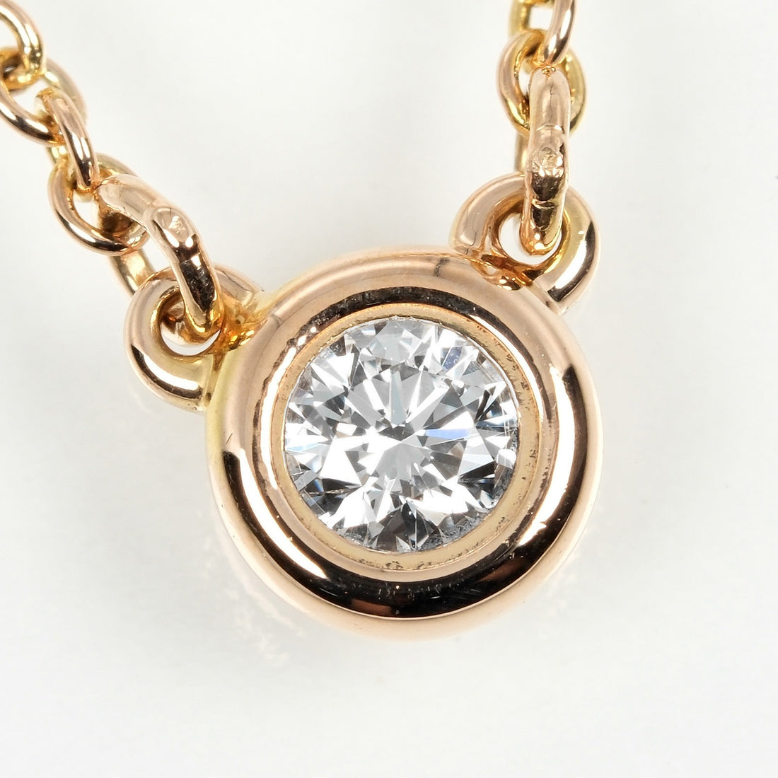 Tiffany & Co K18 Pink Gold Necklace