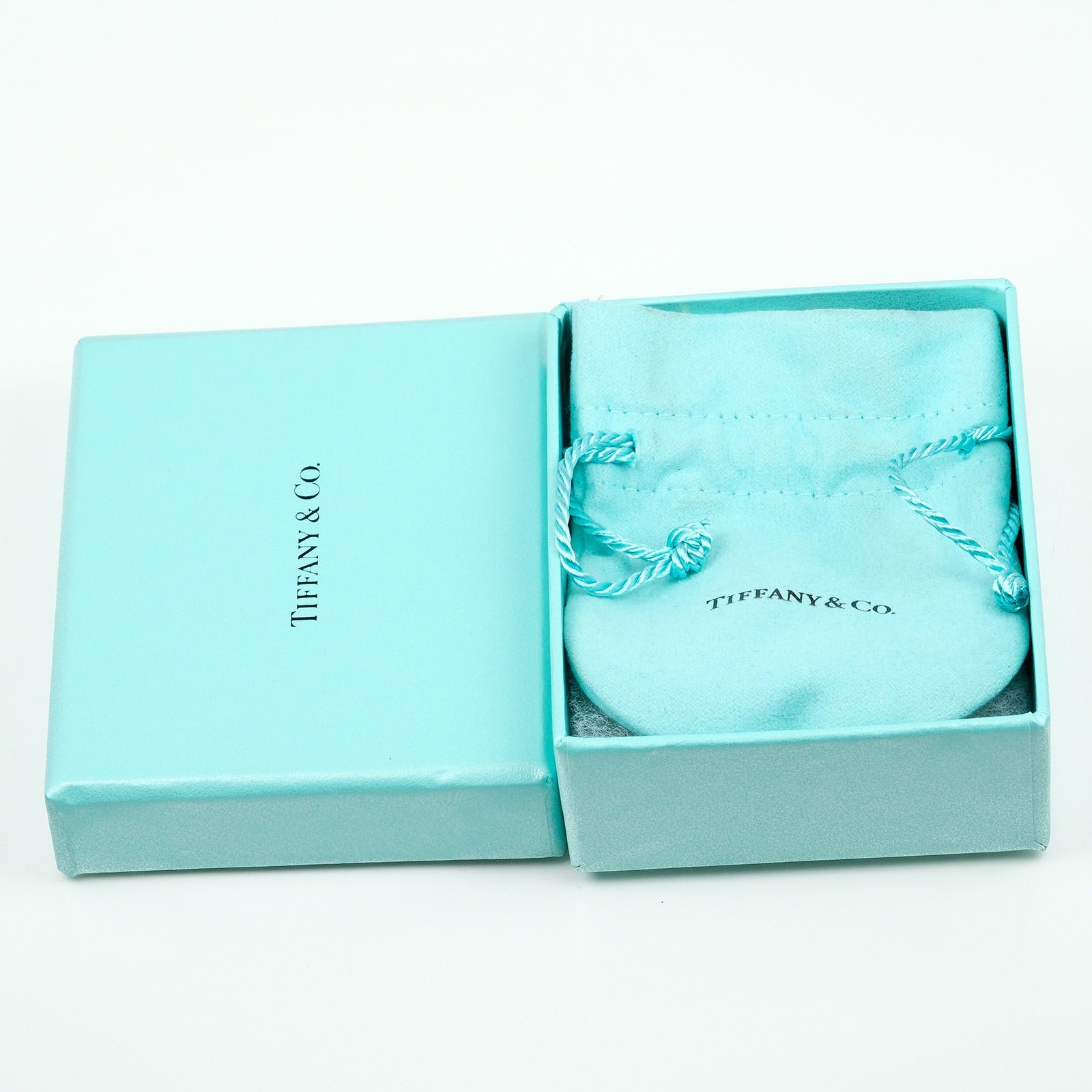 Tiffany & Co T Smile Mini Necklace K18 YG