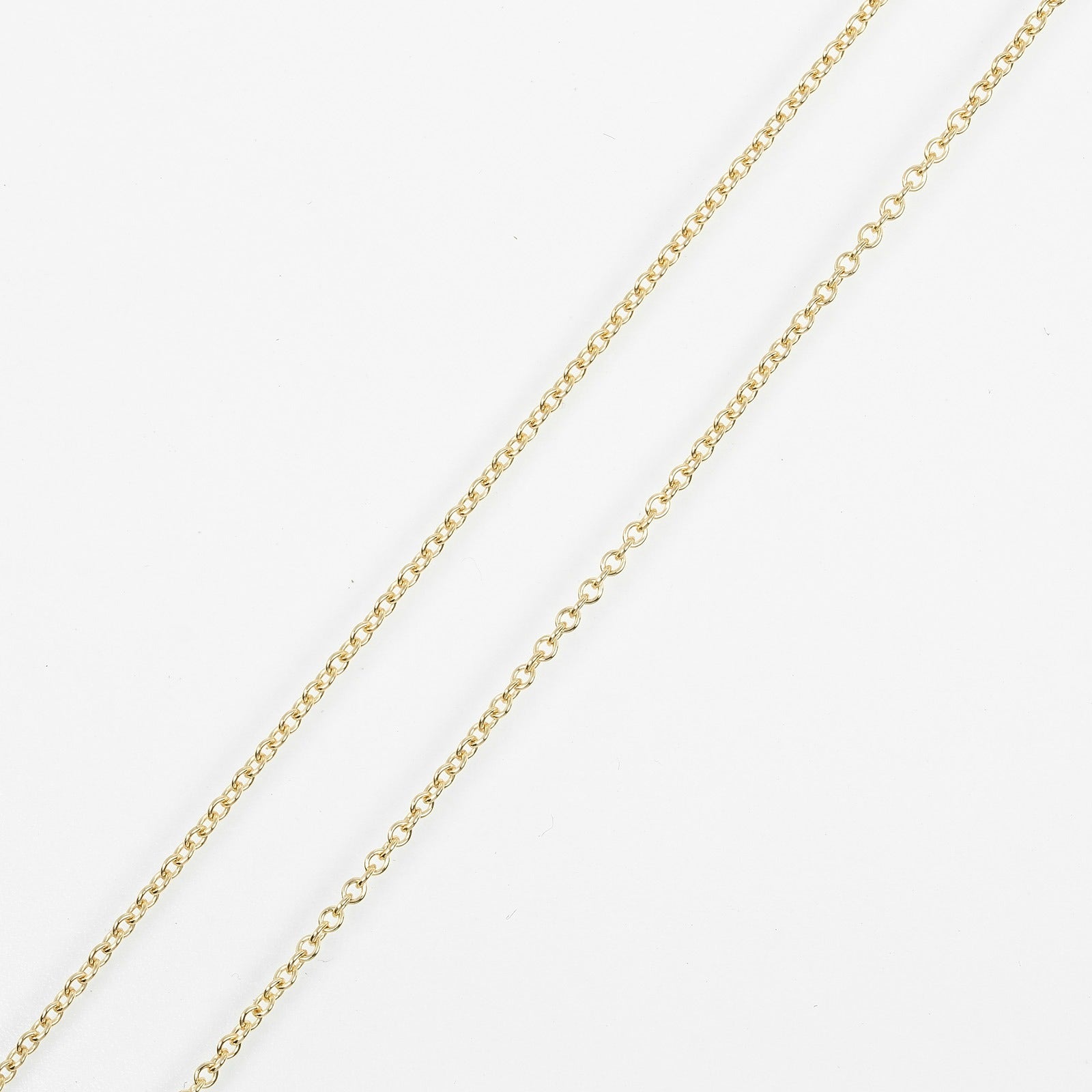 Tiffany & Co Bean Necklace K18 Yellow Gold