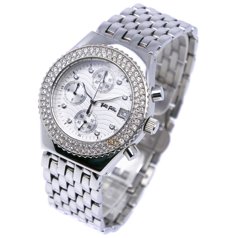 Folli Follie Stainless Steel Quartz Watch WF6A049SV