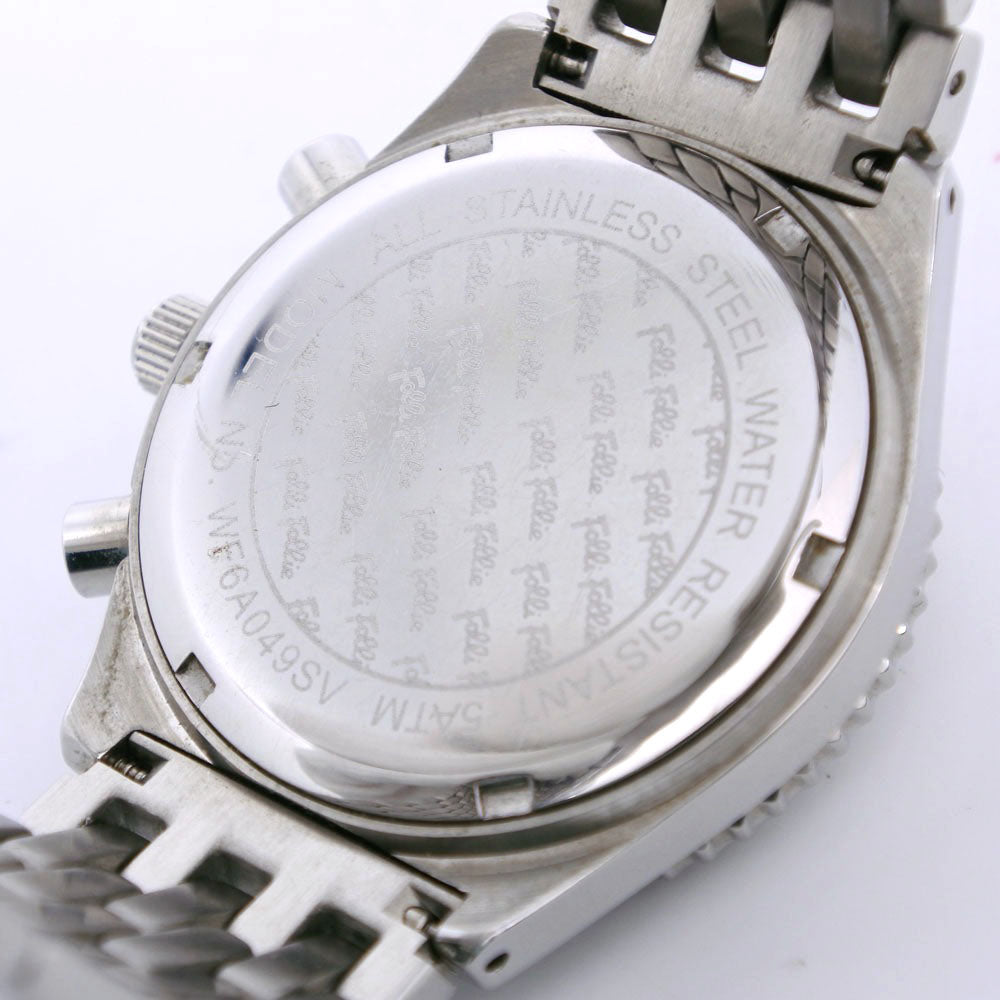 Folli Follie Stainless Steel Quartz Watch WF6A049SV