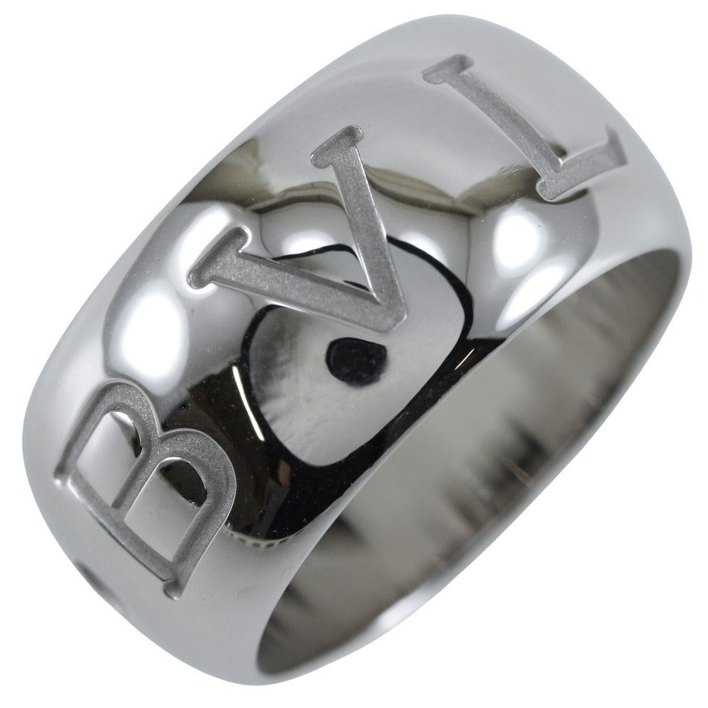 Bvlgari Monologo Ring K18 White Gold 13.5