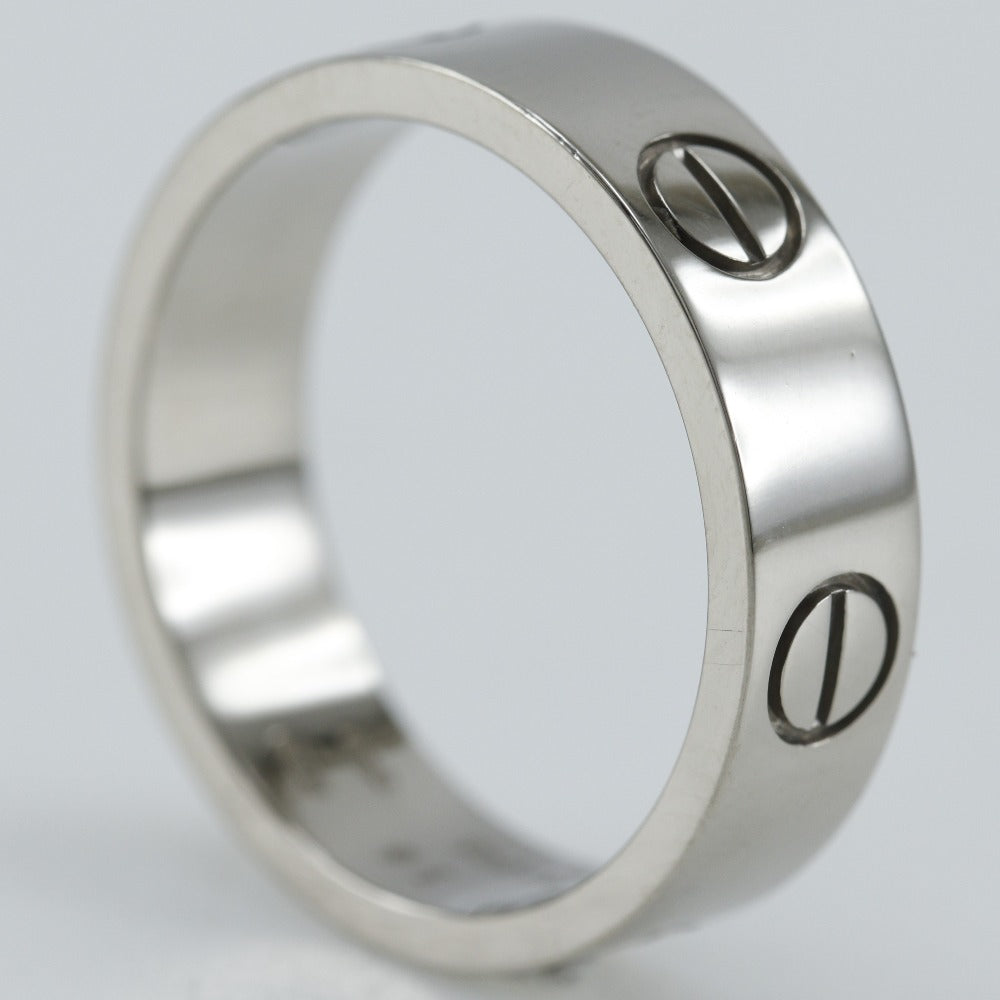 Cartier Love Ring K18 White Gold