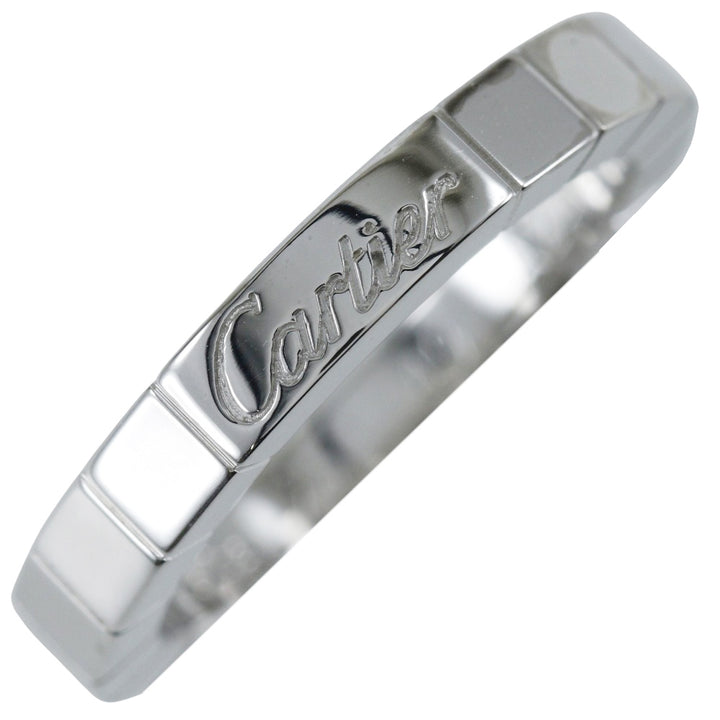 Cartier Cartier K18 White Gold Ring Size 9 Metal Ring AZ16** in Great Condition