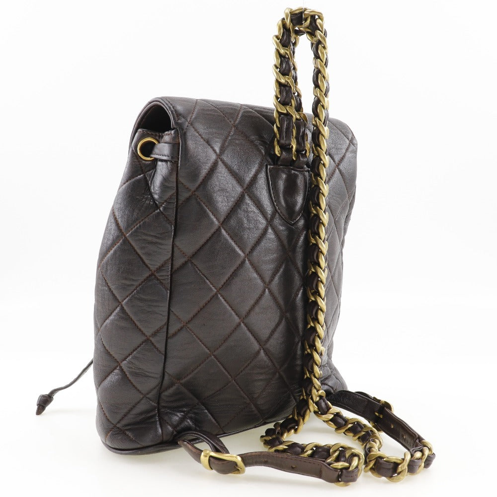 Chanel Matelasse Lambskin Backpack Vintage