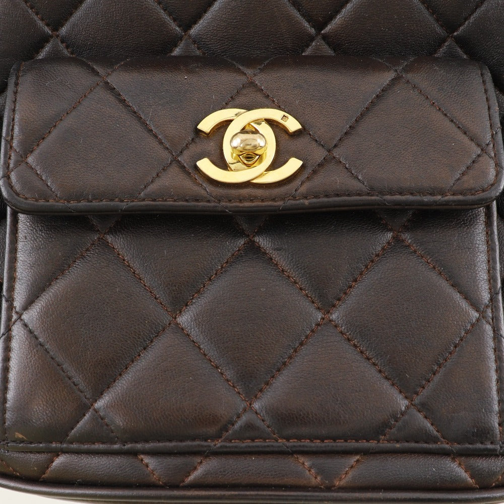 Chanel Matelasse Lambskin Backpack Vintage