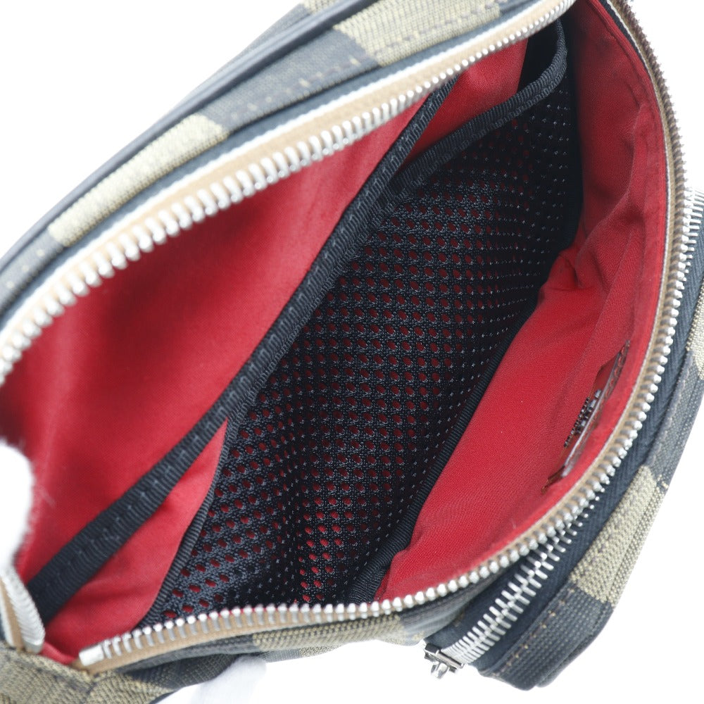 Fendi Pequin Stripe Nylon Waist Bag 7VA446