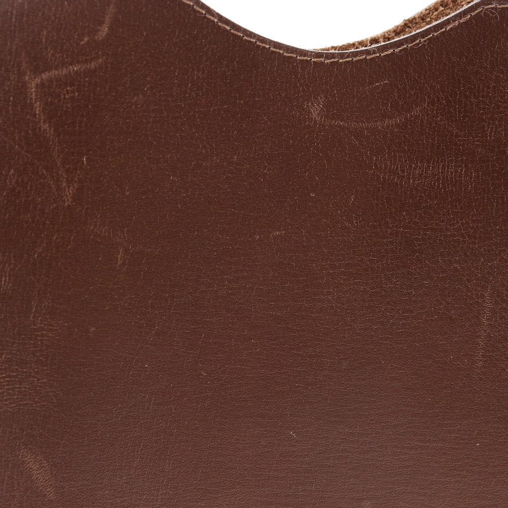 Hermes Omnitu Shoulder Bag Leather Brown