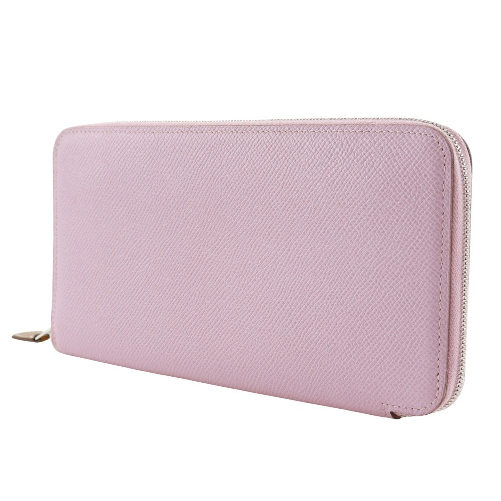 Hermes Azap Long Silk'in Wallet Pink