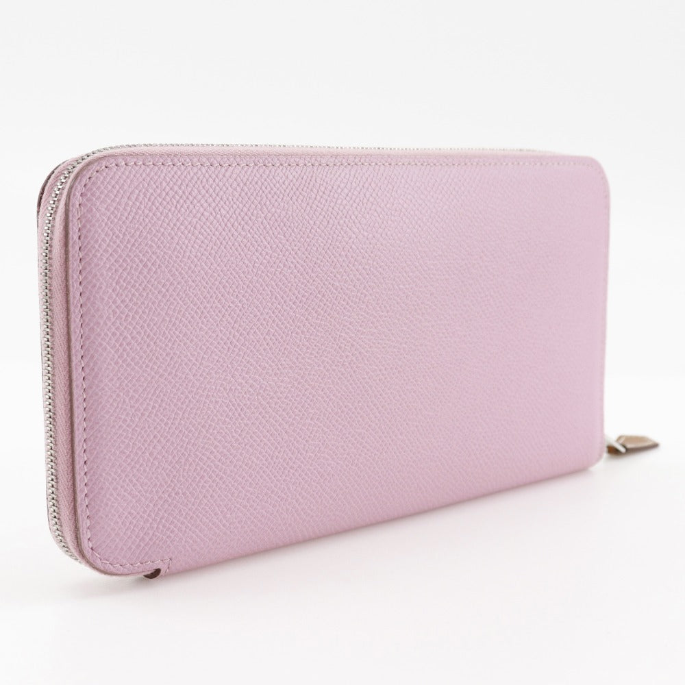 Hermes Azap Long Silk'in Wallet Pink