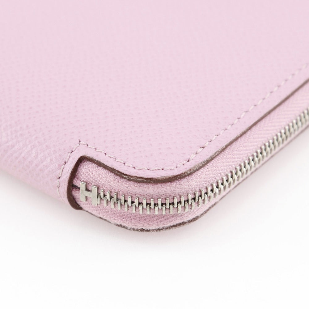 Hermes Azap Long Silk'in Wallet Pink